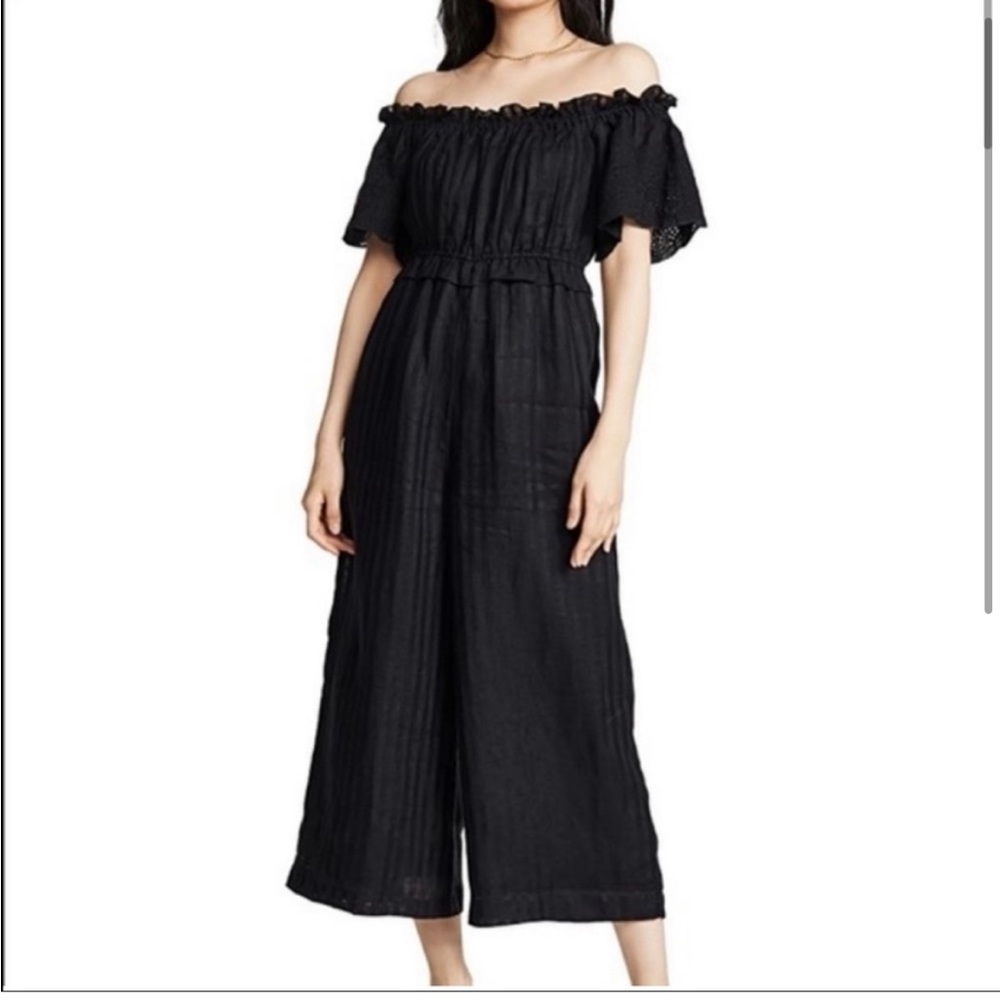 Joie Alverna linen jumpsuit. Size small.